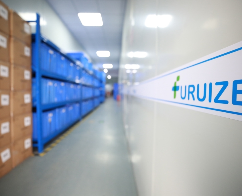 Furuize menstrual cup factory team and R&D quality control in Xi'an China