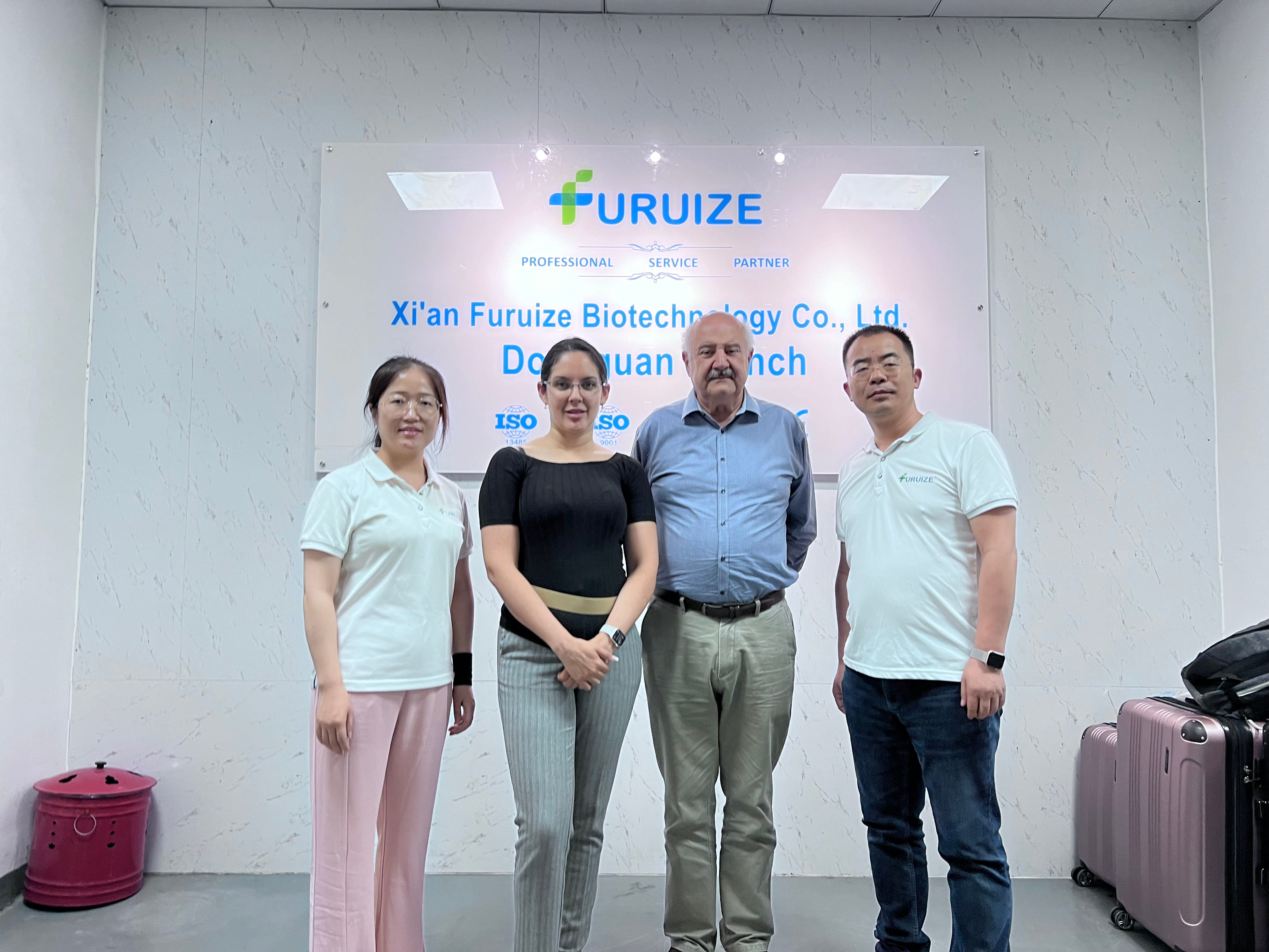 Chile menstrual cup OEM partnership with Furuize