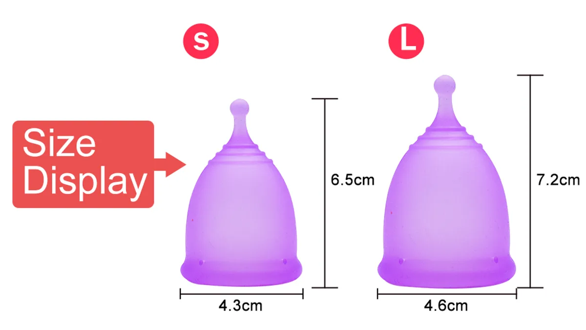 Menstrual cup size guide to prevent leakage and fit problems
