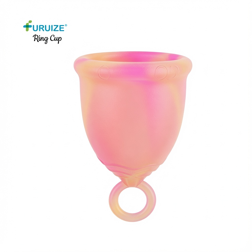 Daily cleaning steps for reusable medical silicone menstrual cups and discs