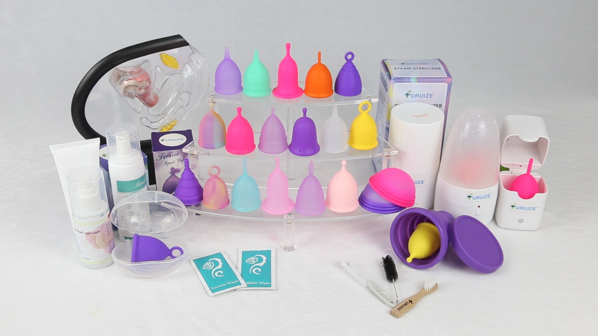 OEM menstrual cup and disc product catalog for private label brands